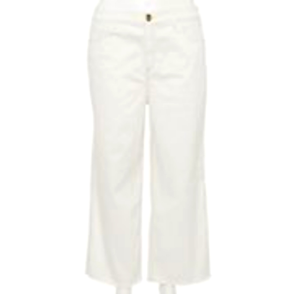 ♥️Sonoma wht jeans size 22  crop frailed bottom legs Free socks and discount shp